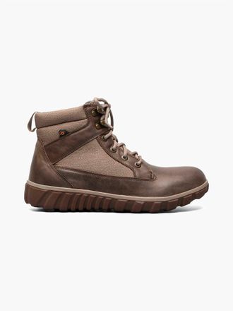 Bogs Mens Classic Casual Lace Boots In Taupe