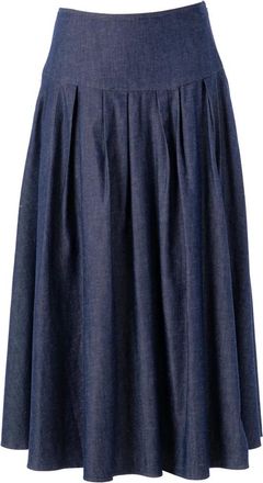 Jcsophie Midi Rokken - Dames - Spijkerrokken - Blauw - XS - Rokken