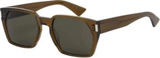 Saint Laurent Zonnebrillen - Heren - Zonnebrillen - Veelkleurig - 57 MM - Accessoires