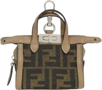 Fendi Pre-owned Accessories, female, Multicolor, Size: ONE SIZE Pre-owned Handbag charm