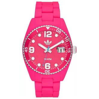 adidas Brisbane Quartz Pink Dial Mens Watch ADH6162
