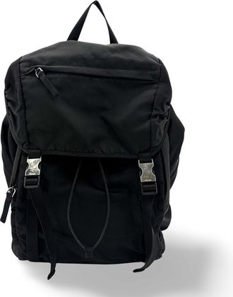 Prada Re-Nylon Backpack Medium Black