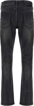 Purple P005 Double Jeans - Gray