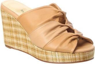 Sarah Flint Leather Wedge Sandal