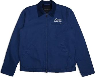 Deus Address Worwear Jacket - Heren - Zomerjassen - Blauw - XL - Katoen - Jassen