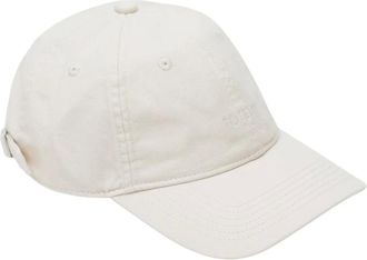 Toteme Caps, female, Gray, Size: ONE SIZE Leather-Trim Cotton Cap