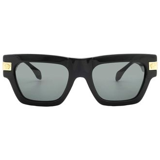 Versace Dark Grey Square Mens Sunglasses VE4464 GB1/87 52