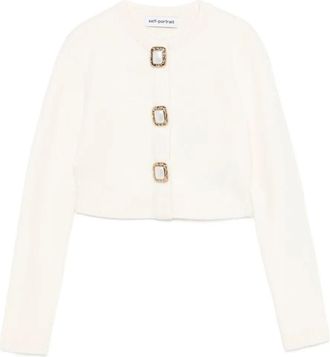 Self Portrait Wool Cardigan