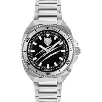 Plein Sport Thunder Force Quartz Bracelet Watch, 47mm in Stainless Steel at Nordstrom Rack