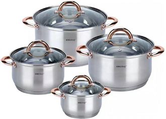 OEM Juego De Cocina Kinghoff Kh-1763 8 Piezas