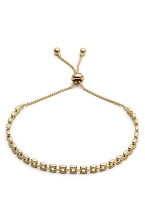 Argento Vivo Dainty Panthera Slider Bracelet in Gold at Nordstrom