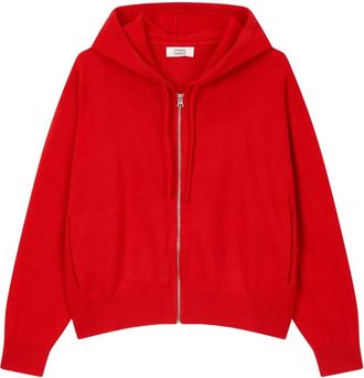 STUDIO TOMBOY zip-up hoodie - Red