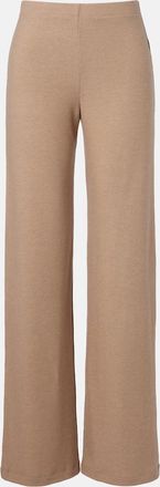 Leset Lauren jersey wide-leg pants