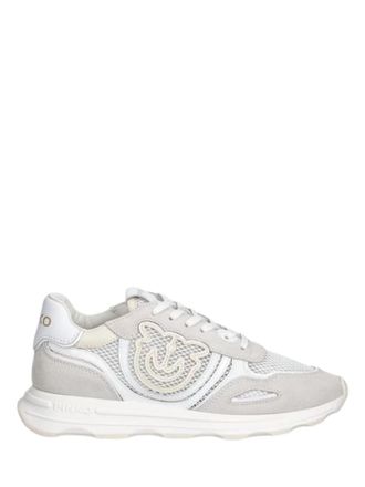 Pinko Light Grey Logo Sneakers