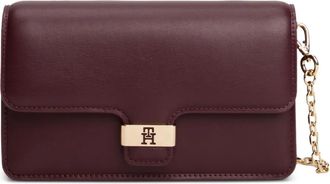 Tommy Hilfiger Borsa mini con placca logo - Rosso