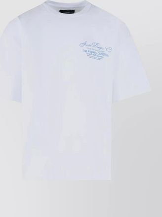 Amiri cotton graphic print oversized t-shirt