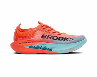 Brooks Mens Hyperion Elite 5 Shoe In Pink/clay/blue