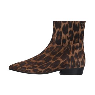Toral Shoes Belinda Enkellaars - Dames - Schoenen - Bruin - Maat: 38 EU Leer