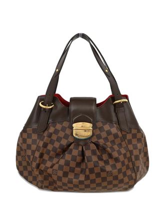 Louis Vuitton 2011 GM Sistina monogram-pattern tote bag - Bruin