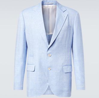 Brunello Cucinelli Linen and wool blazer