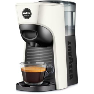 LavAzza Cafetera Autom&aacute;tica De C&aacute;psulas Manual Lavazza Lm 840 Tiny Eco 0,6 L Blanca Negra