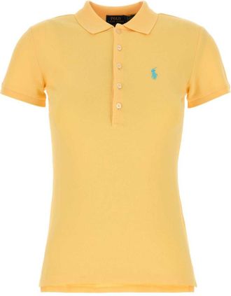 Ralph Lauren Yellow Pony Cotton Polo Shirt