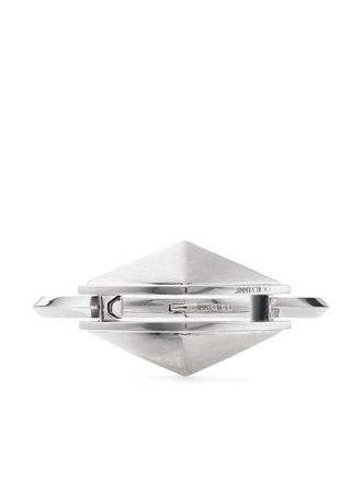 Jimmy Choo London Bracciale rigido Diamond - Argento