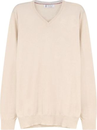 Brunello Cucinelli Hombre, Jerseys, Beige, Talla: 3XL