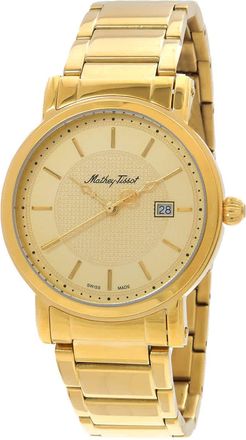 Mathey-Tissot City Quartz Champagne Dial Mens Watch HB611251MPDI