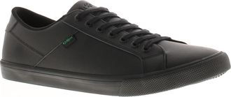 Kickers Mens Casual Shoes Kody Lo Leather Lace Up black - Size UK 12