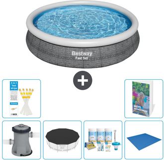 Bestway Piscina Bestway Fast Set Redonda - 366x76 Cm - 7-piezas S251