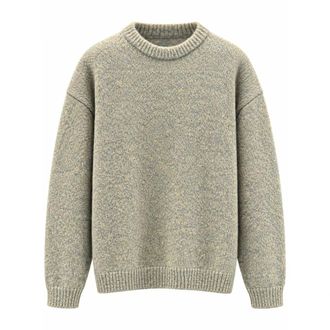 Rold Skov Dean Crewneck - Heren - Truien - Geel - Maat: S Katoen
