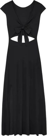 Pain De Sucre Kolil Jurk - Dames - Maxi kleedjes - Zwart - S - Kleedjes