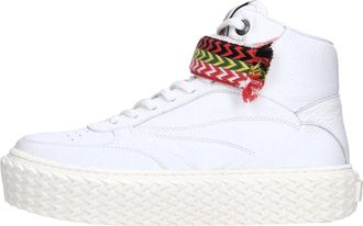 Lanvin Sneakers Wit - Dames - Sneakers - Wit - 40 EU - Leer - Schoenen