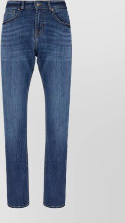 7 For All Mankind mistral jeans whiskering effect