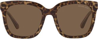 Michael Kors San Marino 52mm Square Sunglasses in Leopard at Nordstrom