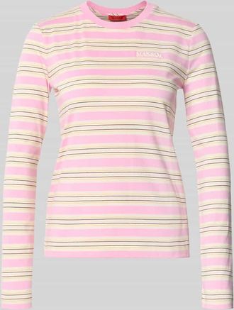 Max & Co. Regular Fit Langarmshirt aus reiner Baumwolle Modell MEDUSA in Pink, Gr&ouml;&szlig;e XL