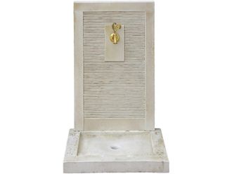 Habitat et Jardin Habitat Et Jardin - Fuente etna - De Piedra Reconstituida - 57 X 42 X 87 Cm Beige