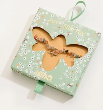 Fat Face FatFace Multi Colour Bee Bracelet Gift