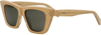 Celine Cat-eye Zonnebril - unisex - Zonnebrillen - Beige - ONE Size - Accessoires