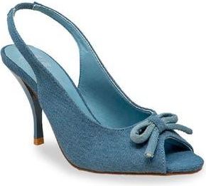 Chase + Chloe by Intouch Footwear Slingback Sandal in Denim at Nordstrom Rack, Size 7.5