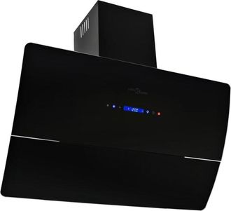 vidaXL Campana Extractora De Pared Acero Inox Negra 756 M&sup3;/h 90 Cm Vidaxl