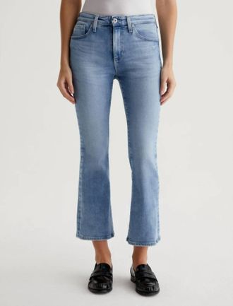 AG - Adriano Goldschmied Farrah Bootcut Crop Jeans In Verona