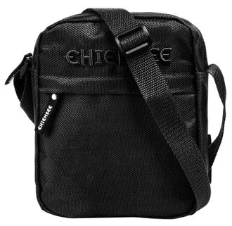 Chiemsee Umh&auml;ngetasche CHIEMSEE, Damen, Gr. B/H/T: 20cm x 15cm x 5cm onesize, schwarz, Kunstfaser, unifarben, Taschen Umh&auml;ngetasche