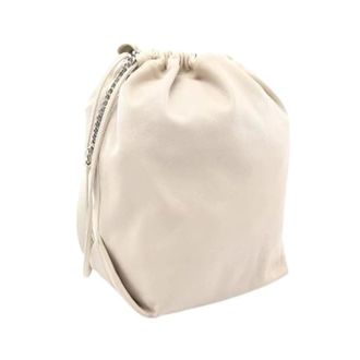 Saint Laurent Pre-owned Borsa a Spalla Teddy in Pelle - - Pre-owned - Donna - Bianco - ONE SIZE