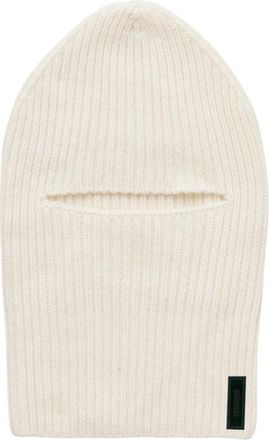 Soulland Aspen Balaclava - unisex - Hoeden - Wit - ONE Size - Wol - Accessoires