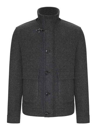 Fay Wool Bomber Jacket