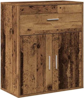 vidaXL Vidaxl - Vitrina Madera antigua 60 x 31 x 70 cm Madera contrachapada