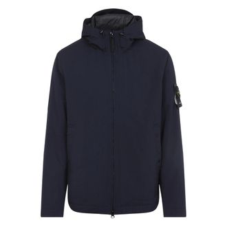 Stone Island Hooded Zip-front Jacket