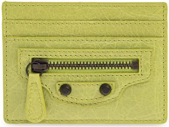 Balenciaga Wallets & Cardholders, female, Green, Size: ONE SIZE Le City Card Holder